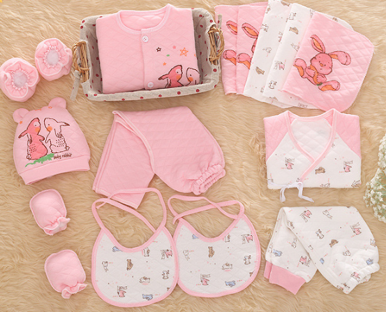 Soft Padded Baby Clothes Set