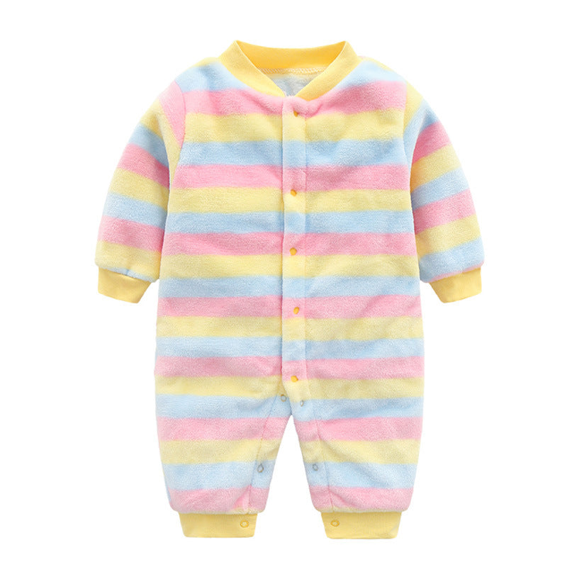 Warm jumpsuits for newborn babies