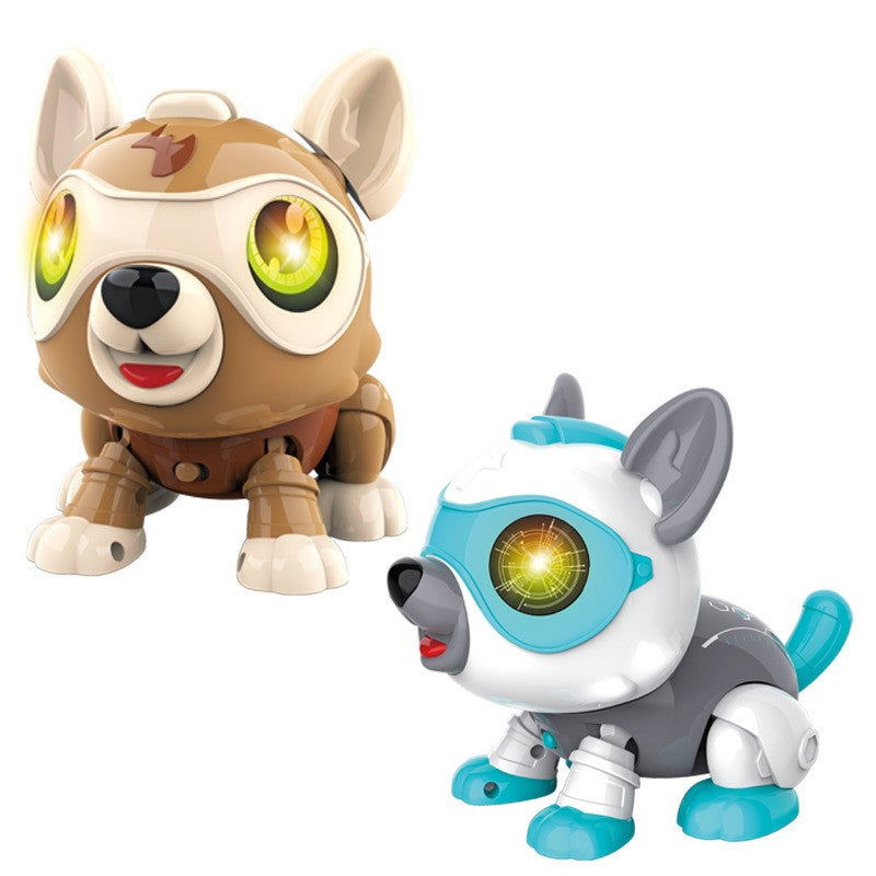 Children's Electronic Robot Dog Touch-Sensing