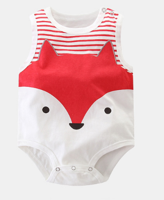 Sleeveless Baby rompers clothes