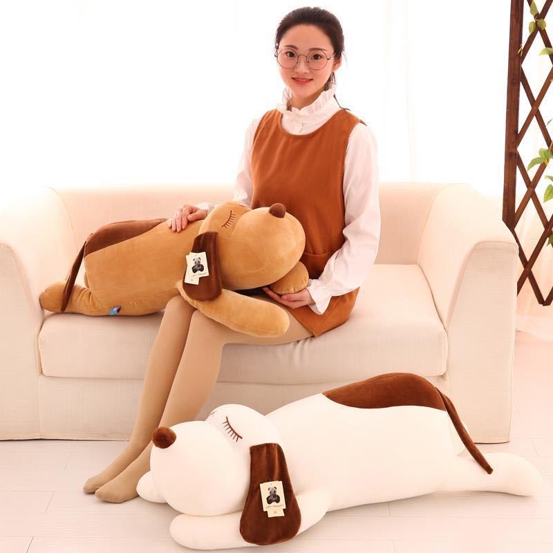 Adorable Papa Dog Plush Toy Pillow