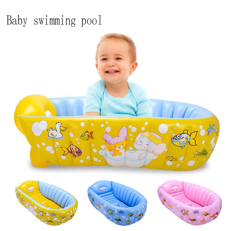 Inflatable Baby Swimming Bucket with Insulation