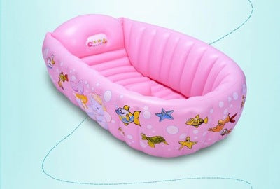 Inflatable Baby Swimming Bucket with Insulation