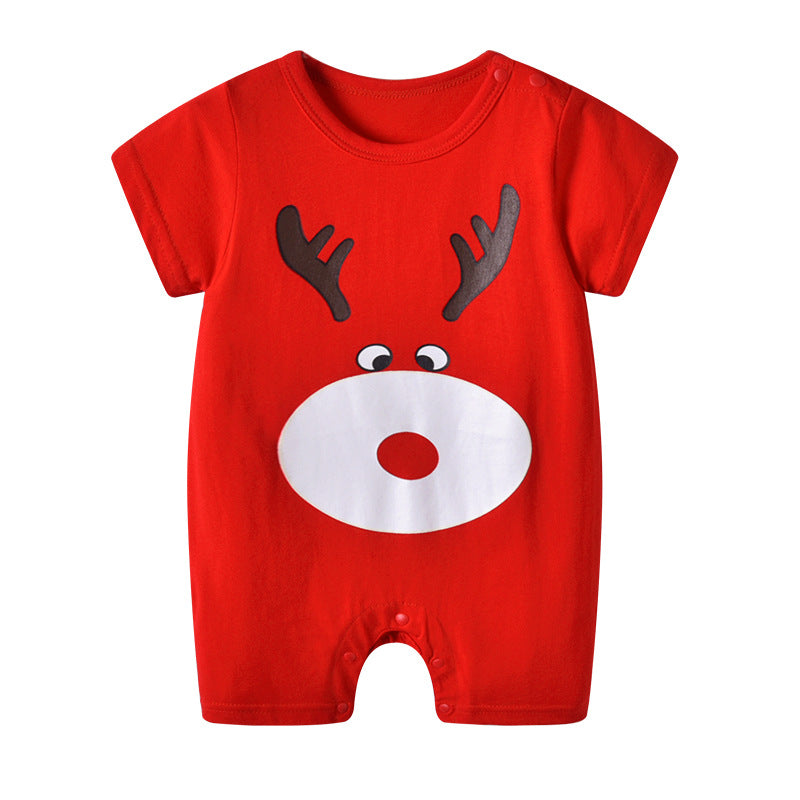 Cute Printed Baby Romper