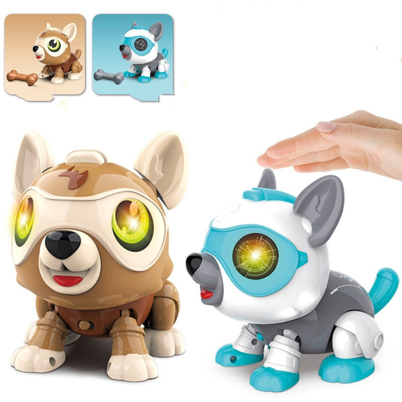 Children's Electronic Robot Dog Touch-Sensing