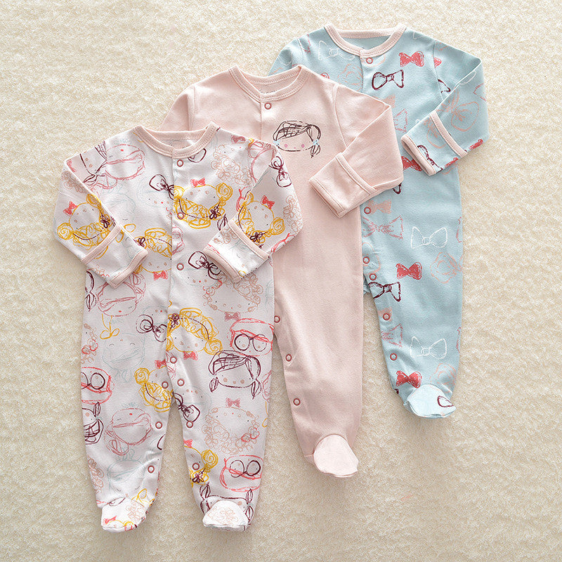 Cute Baby Crawling Onesies