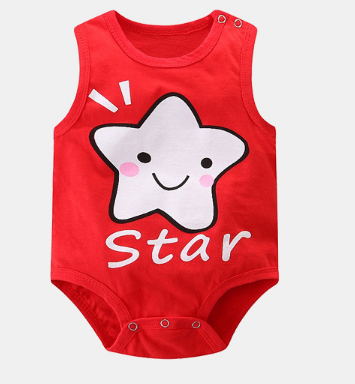 Sleeveless Baby rompers clothes