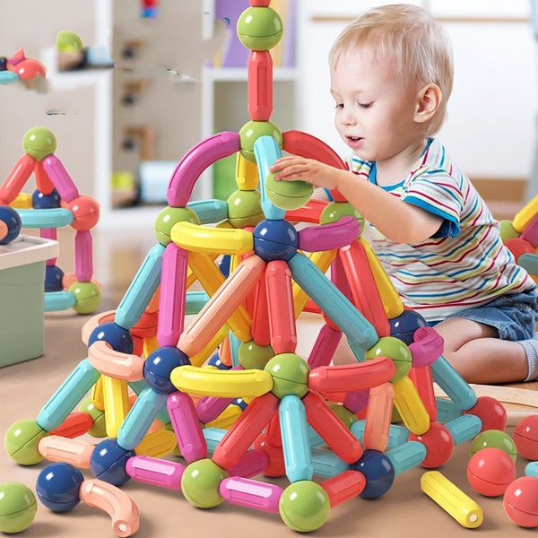 Magnetic Rod Building Blocks Toy