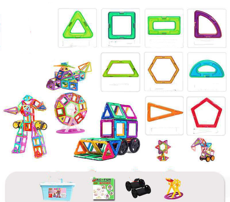Lifting Magnetic Building Blocks Toy