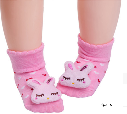 Cute Baby Animal Doll Socks