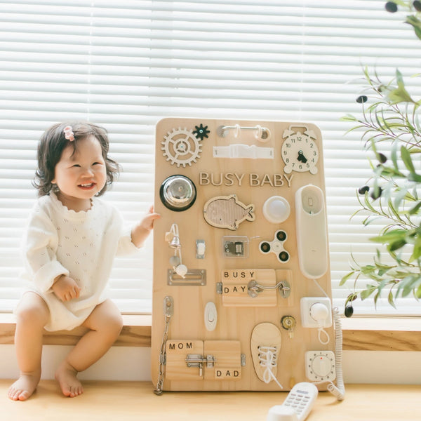 DIY Baby Educational Wooden Board