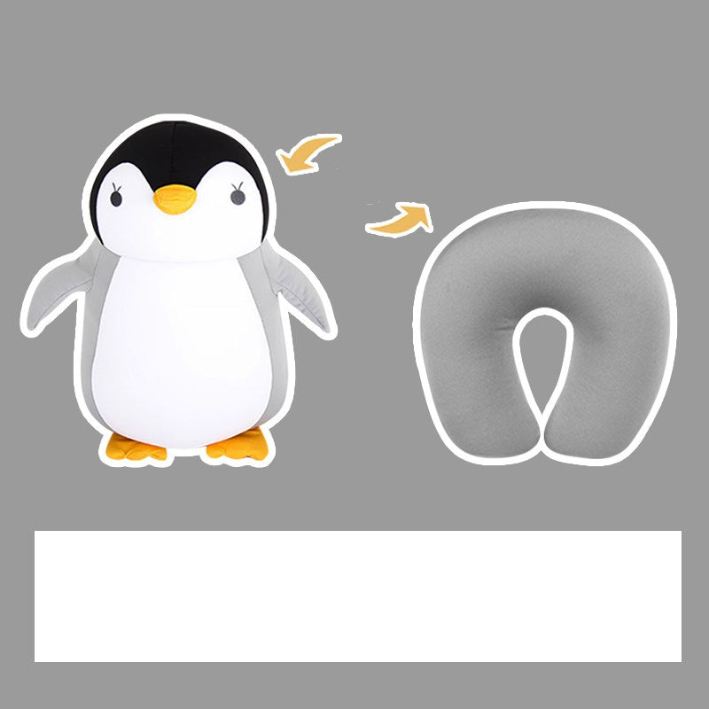Adorable Penguin Shaped Neck Pillows
