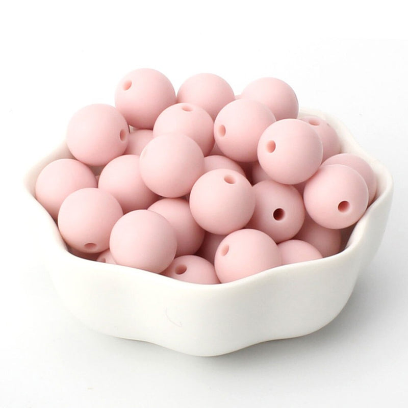 10pcs Baby Silicone Teether Chunky Beads - The Snuggley