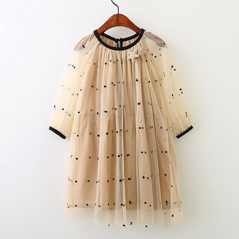 Baby Girl Lapel Style Floral Dress