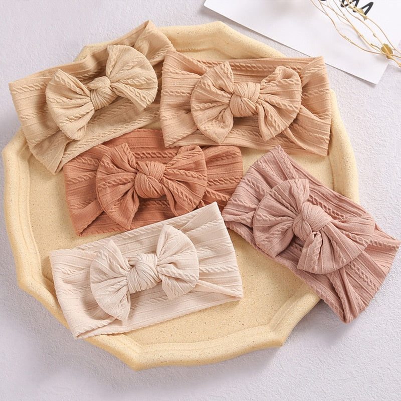 Princess Floral Headbands for Newborn Girls