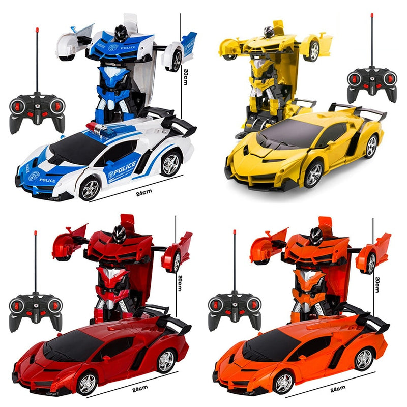 2 in 1 Electric Robot Car Toy for Boys - The Snuggley