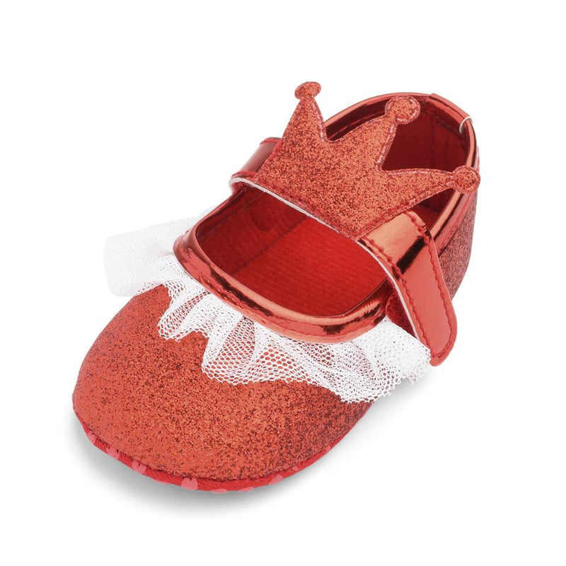 Spring Floral Cut Baby Girl Shoes