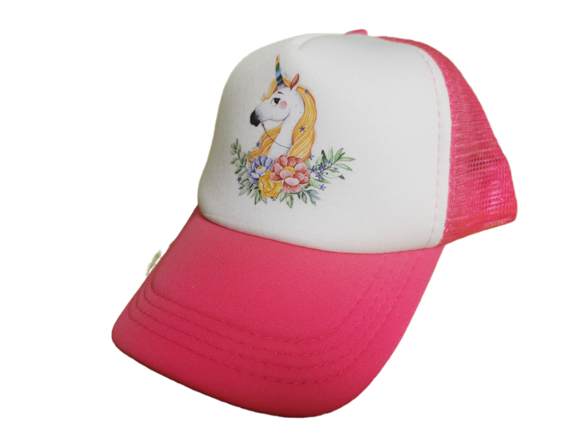 Unicorn Baby Girl Baseball Cap