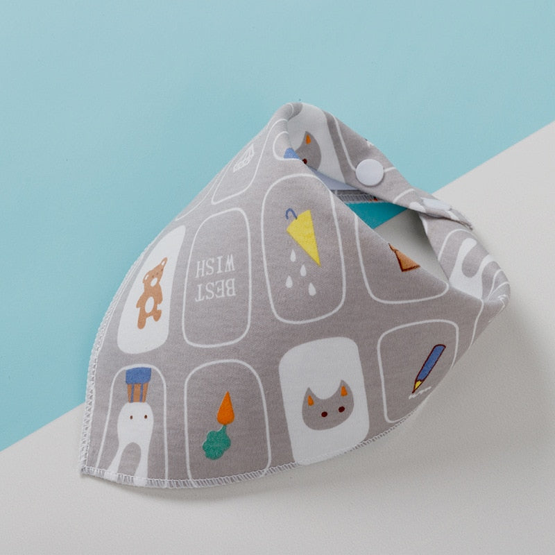 Triangle Baby Bibs or Feeding Aprons