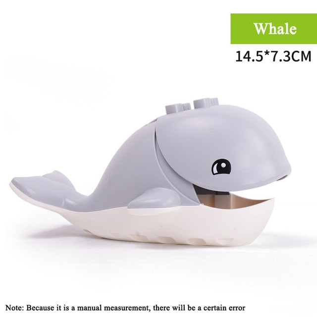 Whale Crocodile seal Compatible Big Size For Kids Gifts - The Snuggley