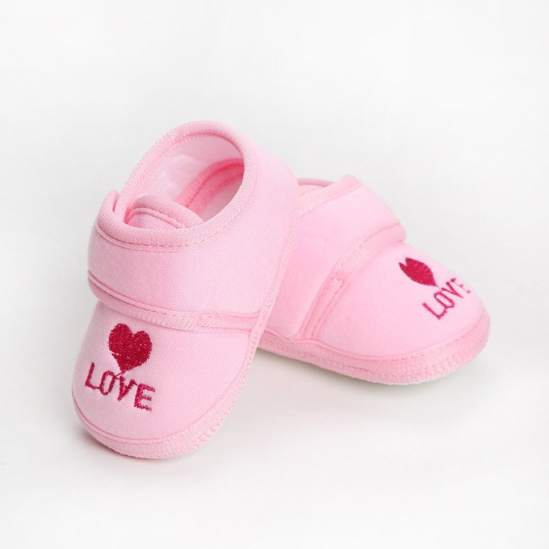 Spring Floral Cut Baby Girl Shoes