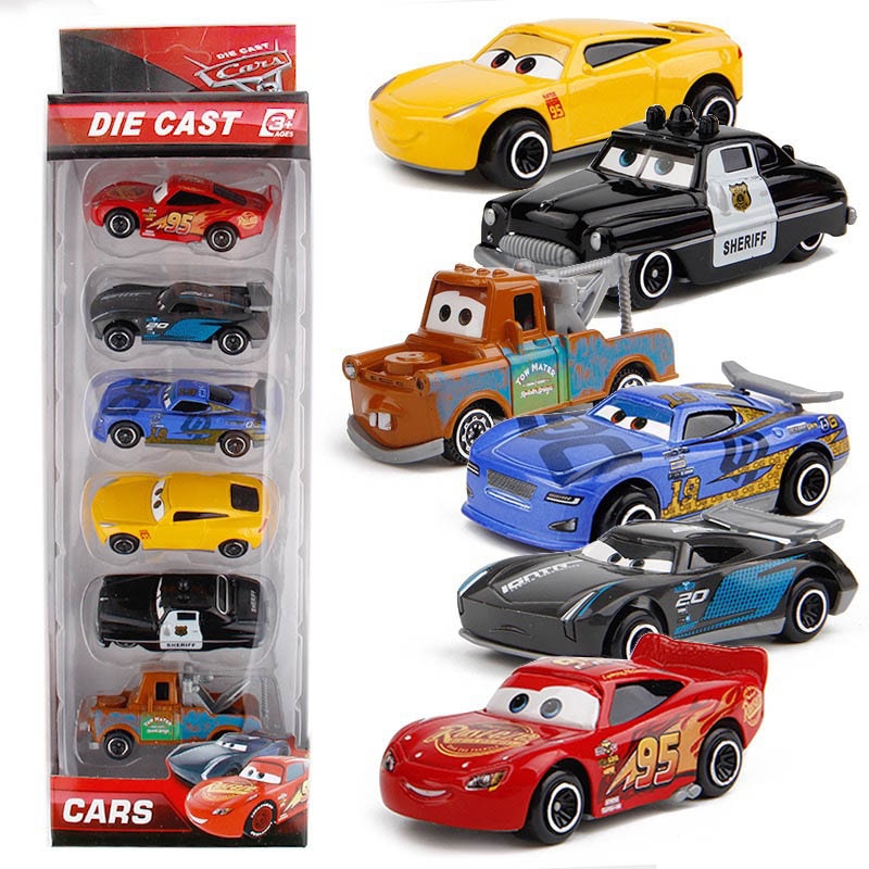 Disney Pixar Car 3 Metal Car Toys Set for Christmas Gift