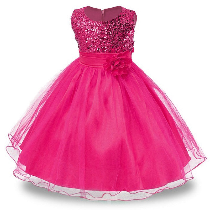 Elegant Princess Party Dress for Girls