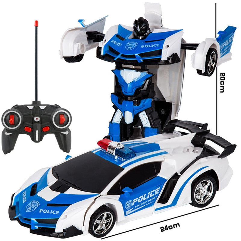 2 in 1 Electric Robot Car Toy for Boys - The Snuggley