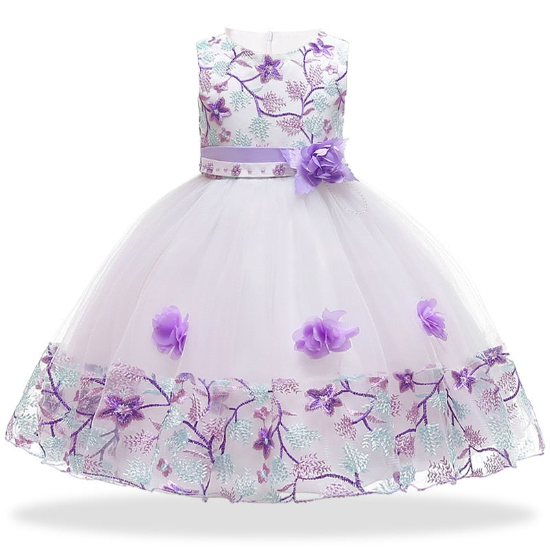Elegant Princess Party Dress for Girls