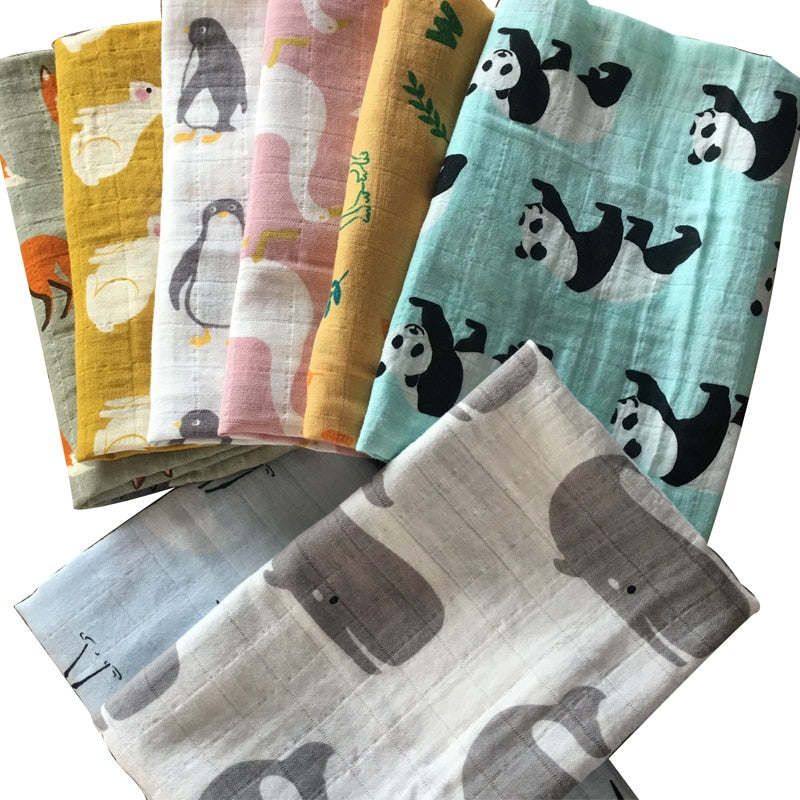 Silky Soft Cotton Baby Wraps or Scarves