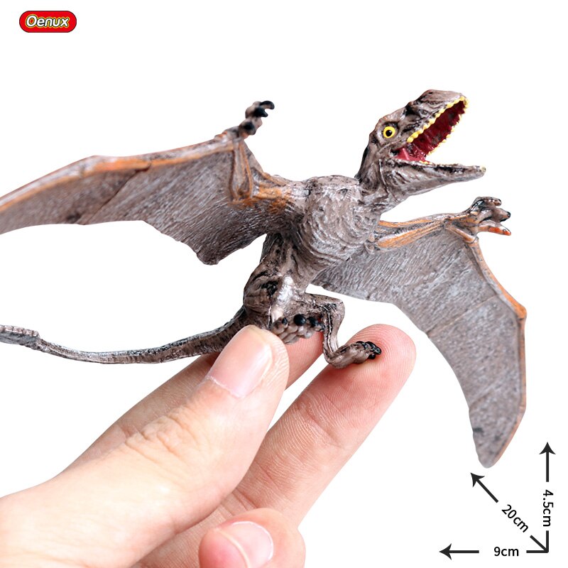 New Jurassic Open Mouth Pterodactyl Figure Toy for Kids - Dinosaur Toys