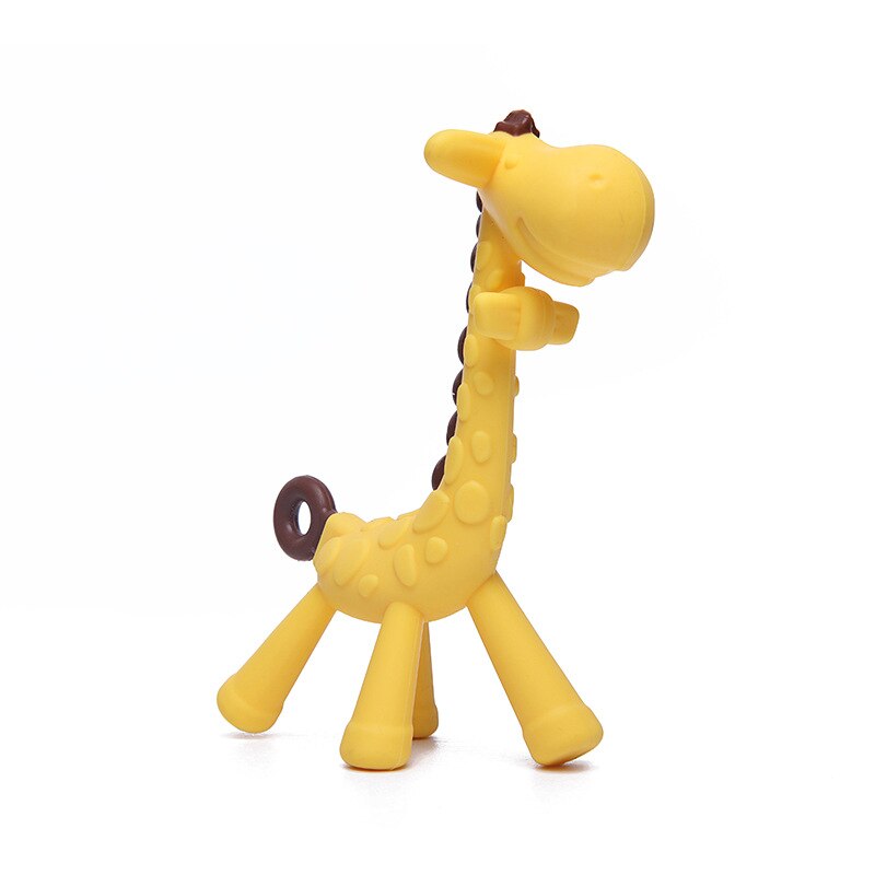 Baby Silicon Giraffe Teether