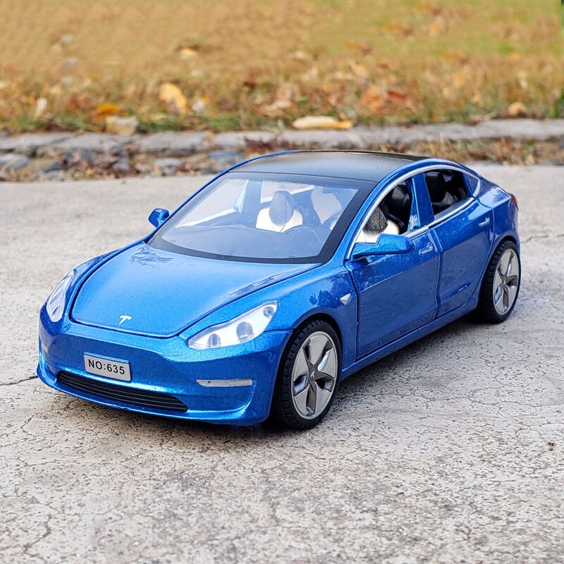 Tesla MODEL 3 Alloy Car Toy for Children - Diecast Car Models
