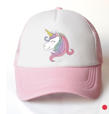 Unicorn Baby Girl Baseball Cap