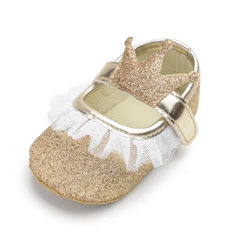 Spring Floral Cut Baby Girl Shoes