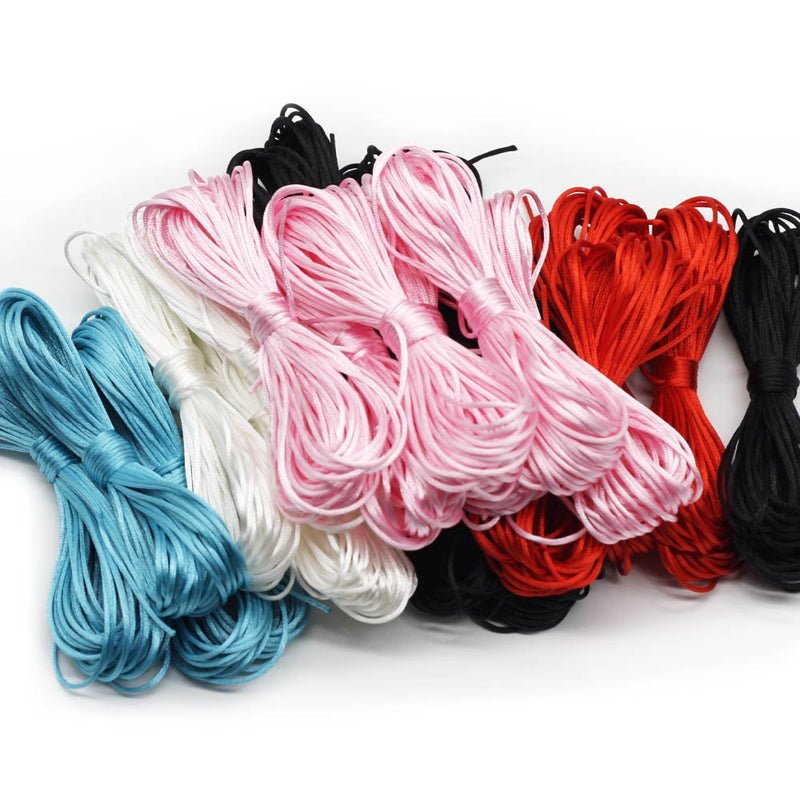 1.5mm Colorful Nylon Cord Thread for Pacifier String - 10m/lot - The Snuggley