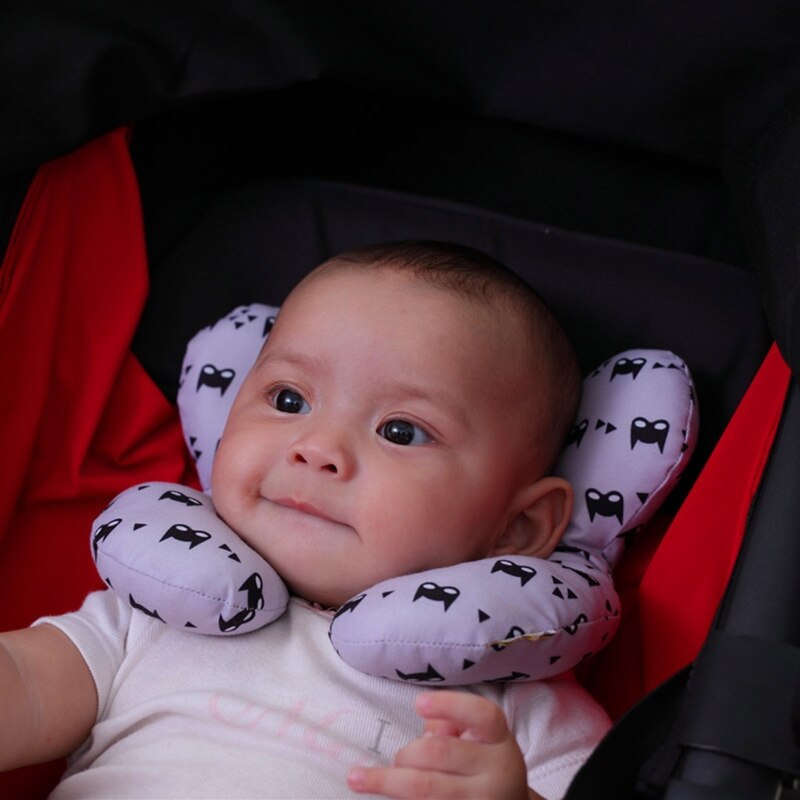 Protective Car Seat Head And Neck Pillow