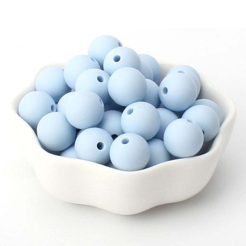 10pcs Baby Silicone Teether Chunky Beads - The Snuggley