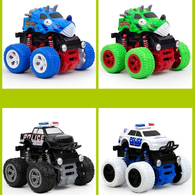 variety style Kids Cars Toys Truck Inertia SUV Friction Power Vehicles Baby Boys Super Cars Blaze Truck Children Gift Toys