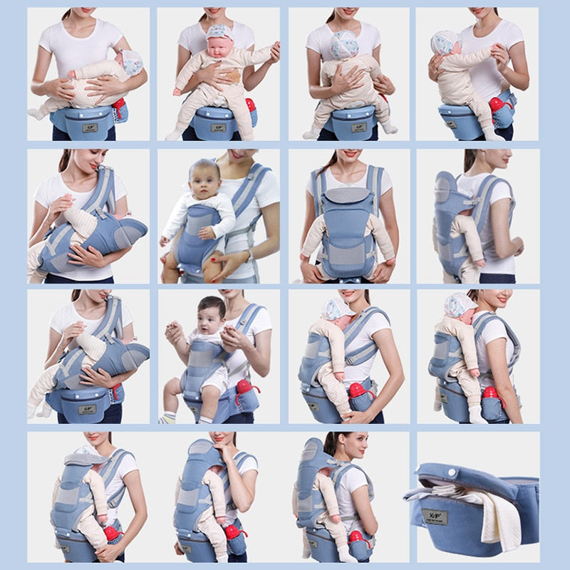 Breathable Baby Kangroo Carrier - Ergonomic Infant Backpacks