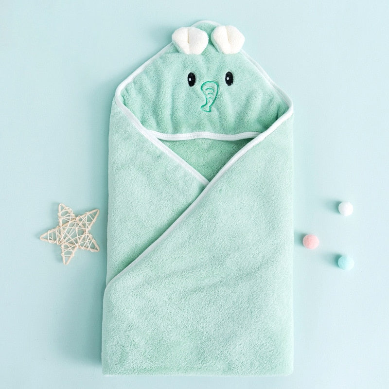 Cartoon Baby Bath Towel