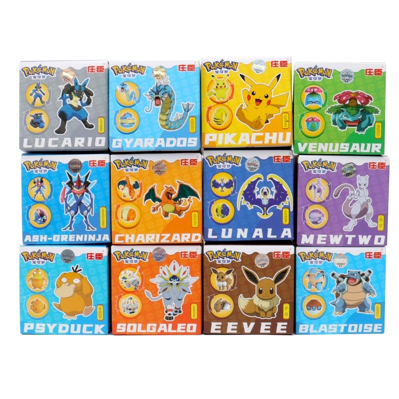 Monster Pokemon Pikachu Ball Toy for kids - Charmander Mewtwo Action Figures