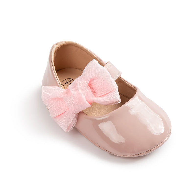 Princess Bow-Knot Shoes with Anti-slip Sole