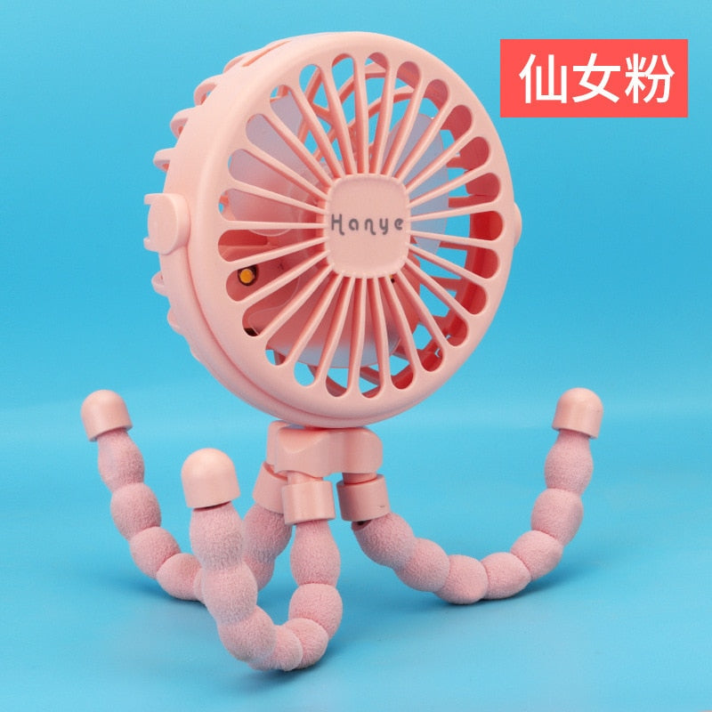 Handheld Electric Fan for Clip On Baby