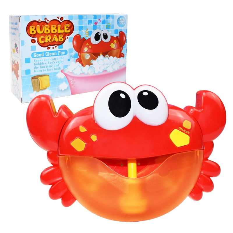 Bath Bubbles Crab Toy for Toddlers