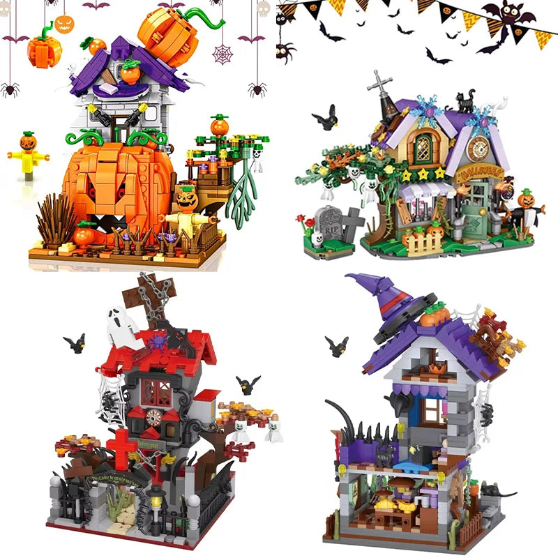 Halloween Building Blocks Set main image