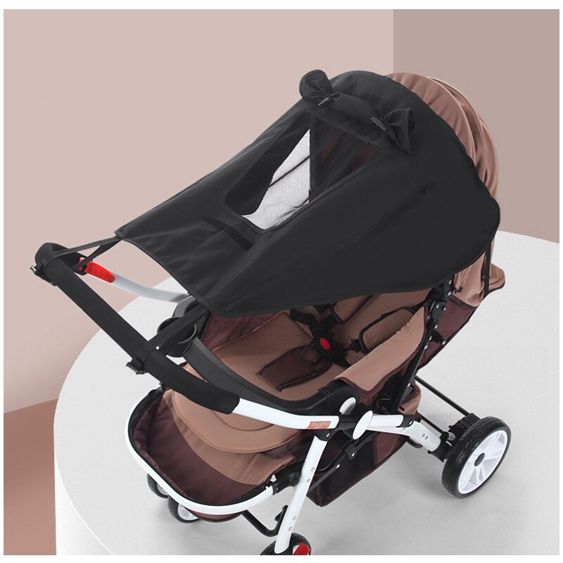 Baby Stroller Rag Tent Shade for Mosquito/UV Sunrays Protection