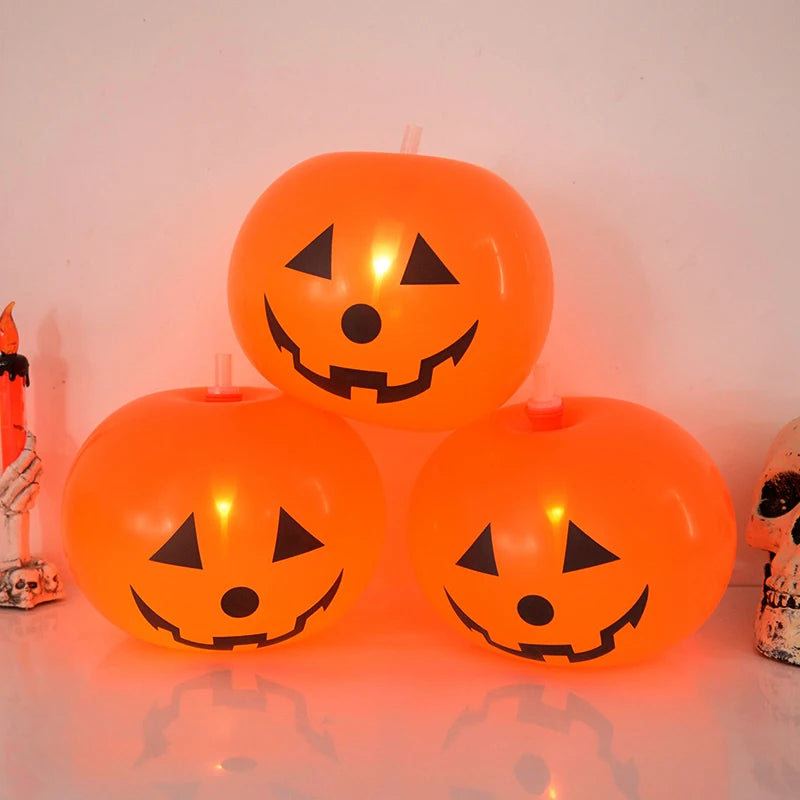 Horror Ghost & Pumpkin Latex Balloons