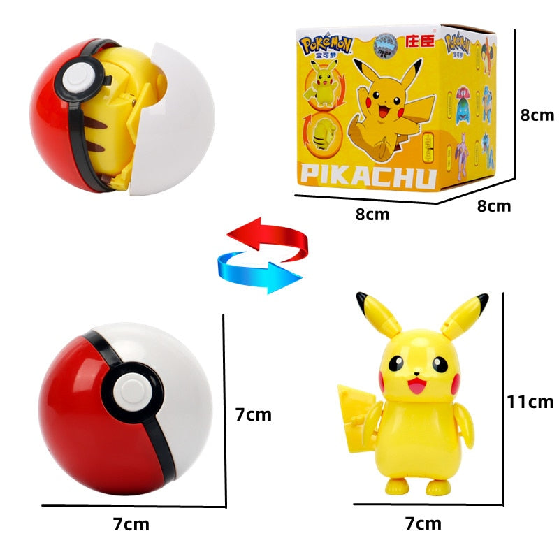 Monster Pokemon Pikachu Ball Toy for kids