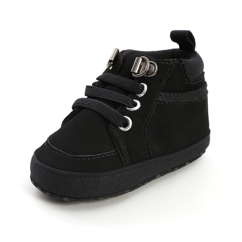 Casual Leather Baby Moccasins with Anti-slip Sole